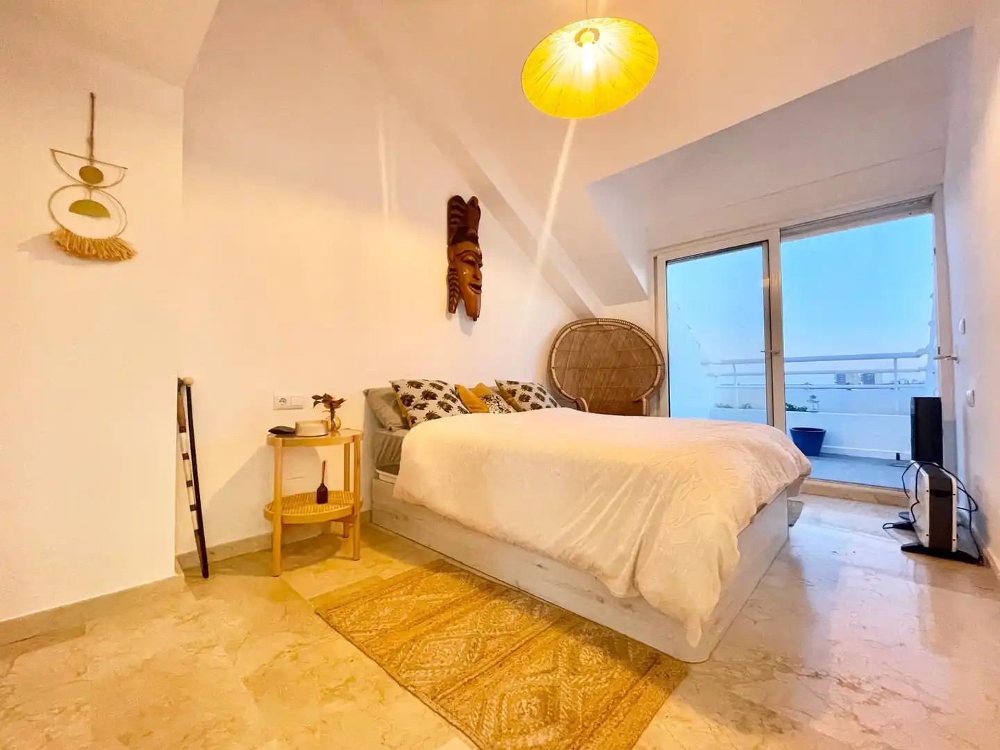 Bedroom of Attic for rent in Orihuela  with Air Conditioner, Heating and Terrace