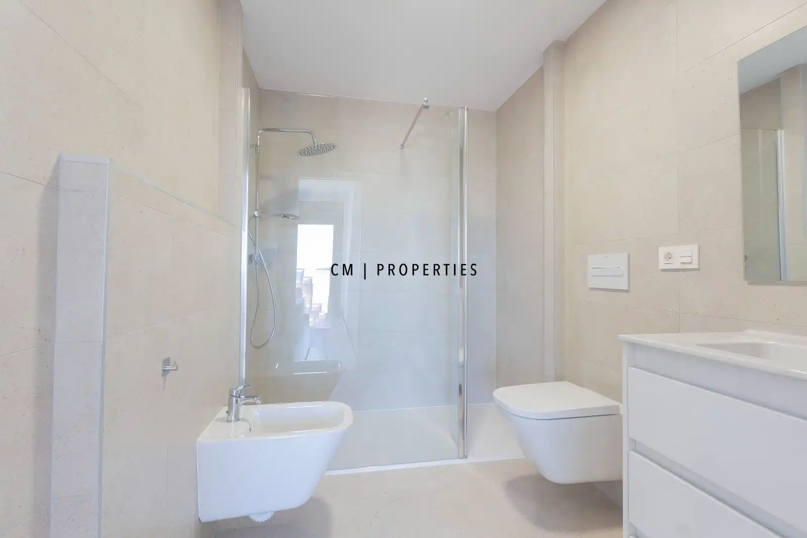 Baño de Ático de alquiler en Sagunto / Sagunt con Aire acondicionado, Calefacción y Parquet