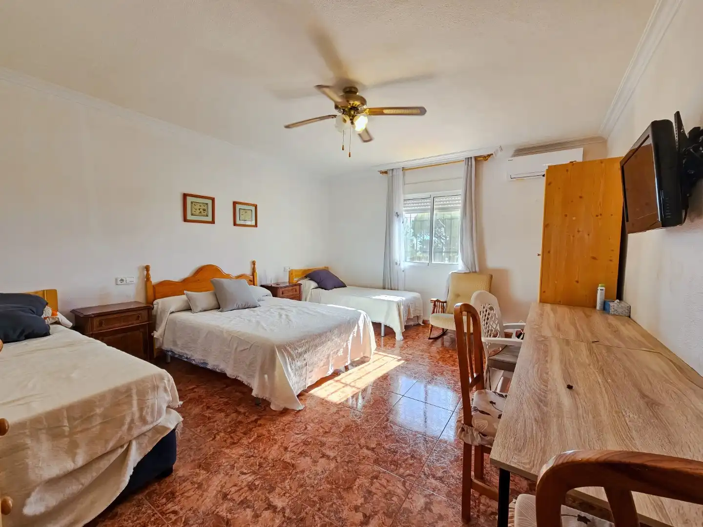 Habitación de Finca rústica en venta en Algorfa con Aire acondicionado, Calefacción y Terraza