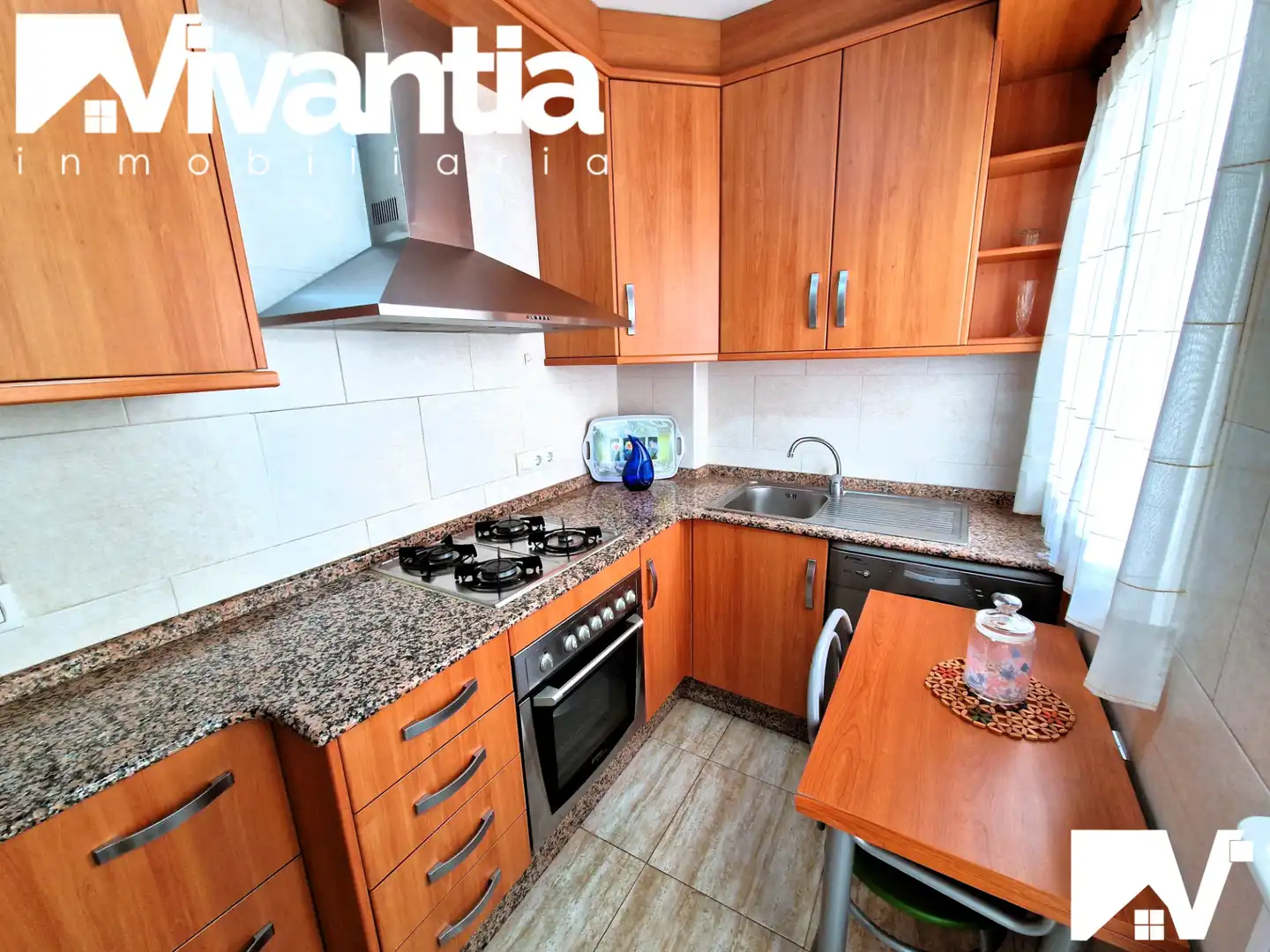 Küche von Wohnung zum Verkauf in Lorca mit Klimaanlage, Heizung und Möbliert
