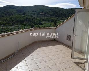 Terrace of Single-family semi-detached for sale in Atzeneta d'Albaida  with Heating, Terrace and Storage room