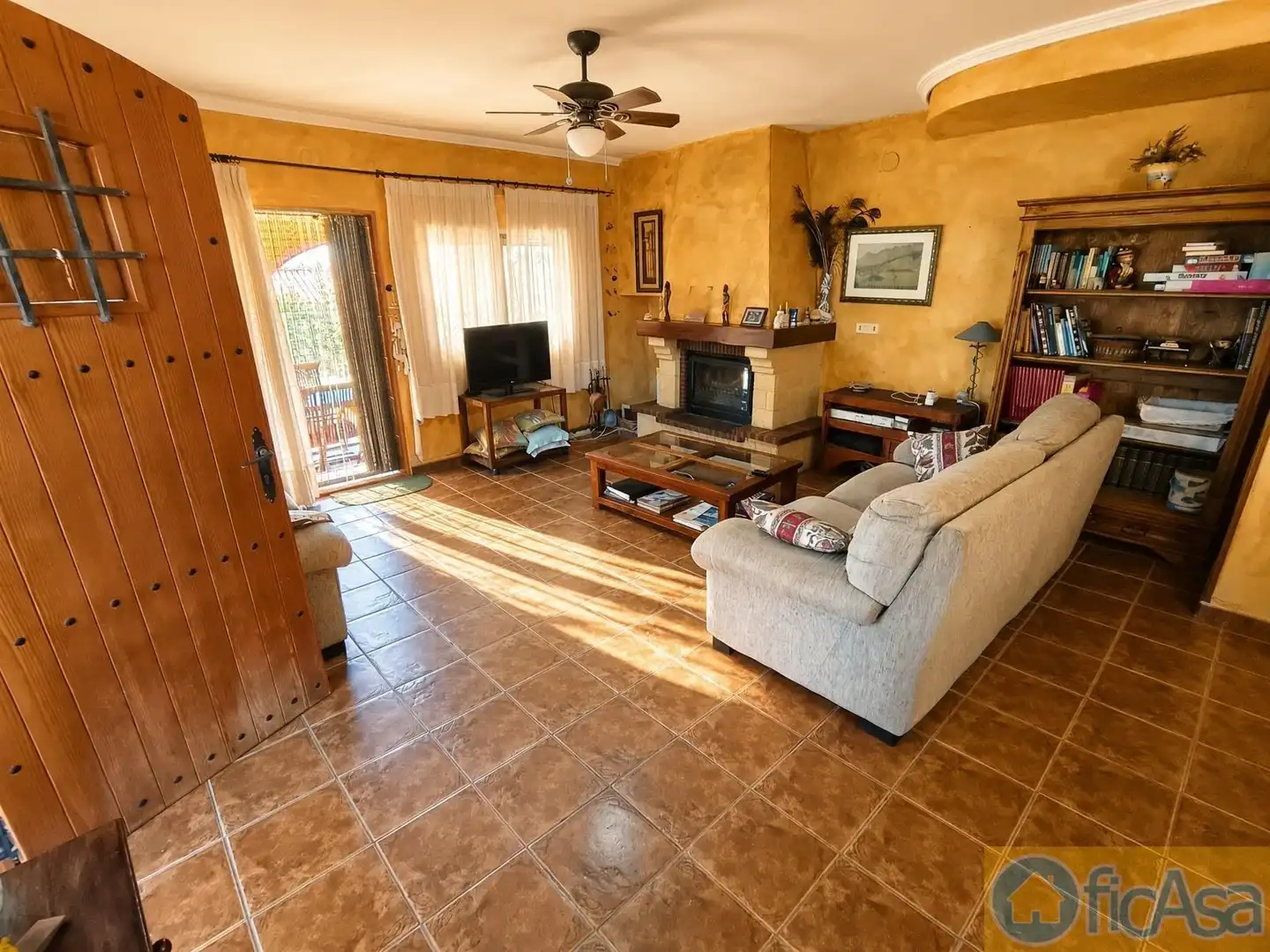 Living room of Houses for sale in Borriol  with Terrace, Storage room and Swimming Pool