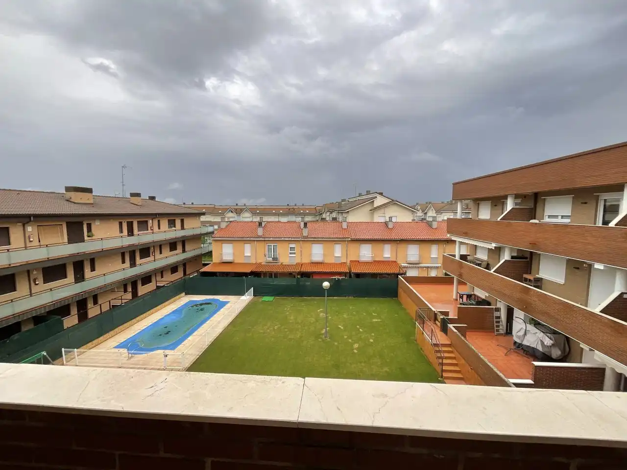 Terrasse von Wohnung zum Verkauf in Alesanco mit Heizung, Möbliert und Balkon