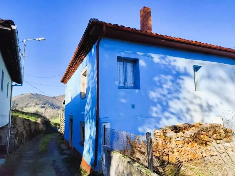 Vista exterior de Casa o chalet en venta en Salas con Trastero y Amueblado