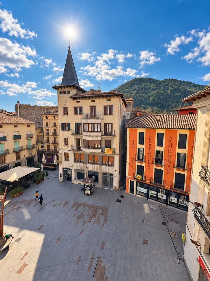 Vista exterior de Pis de lloguer en Ripoll, Girona
