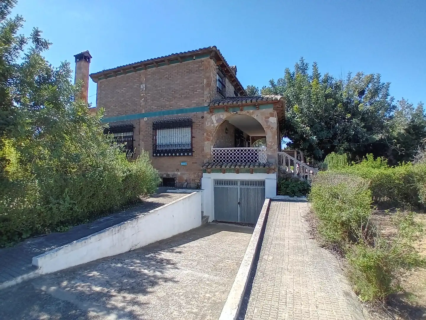 Vista exterior de Casa o chalet en venta en Macastre con Aire acondicionado, Jardín privado y Terraza