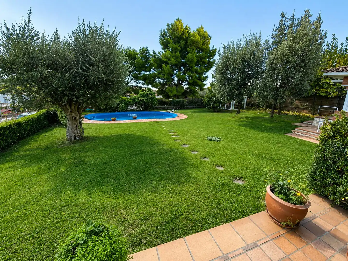 Jardí de Casa o xalet en venda en Olèrdola amb Calefacció, Jardí privat i Terrassa