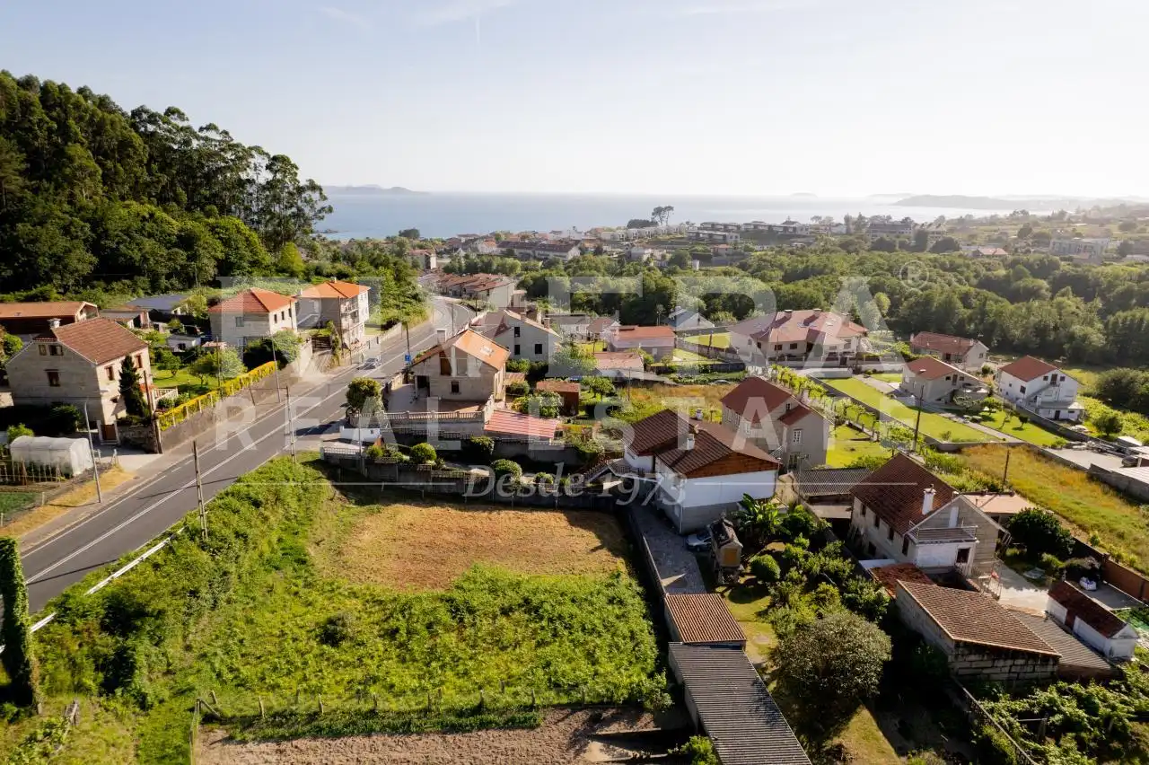 Vista exterior de Residencial en venda en Sanxenxo