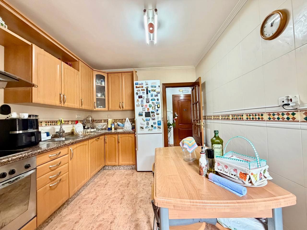Kitchen of Flat for sale in  Almería Capital  with Air Conditioner, Heating and Terrace