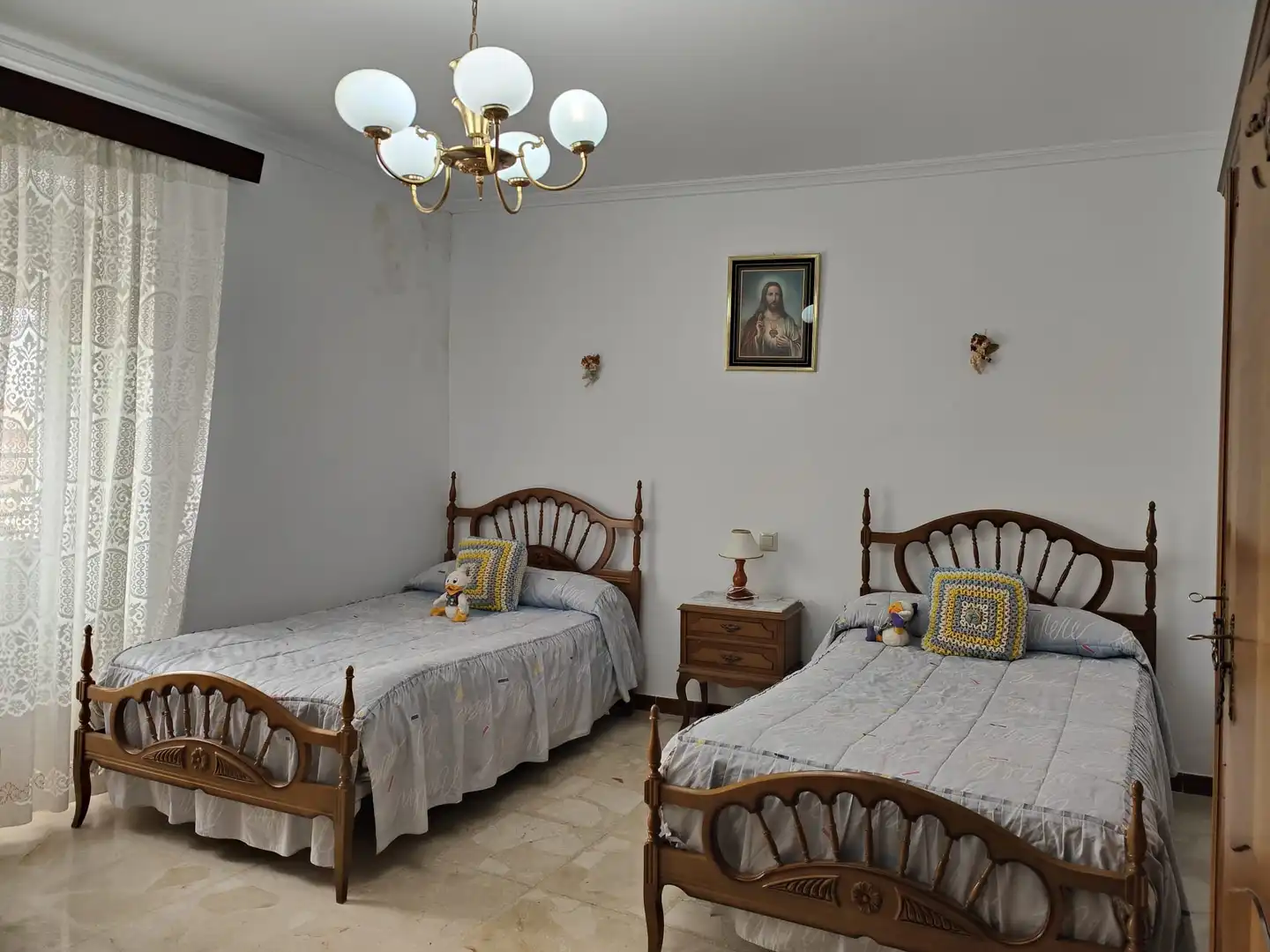 Habitación de Casa o chalet en venta en Corral de Almaguer con Calefacción, Parquet y Terraza