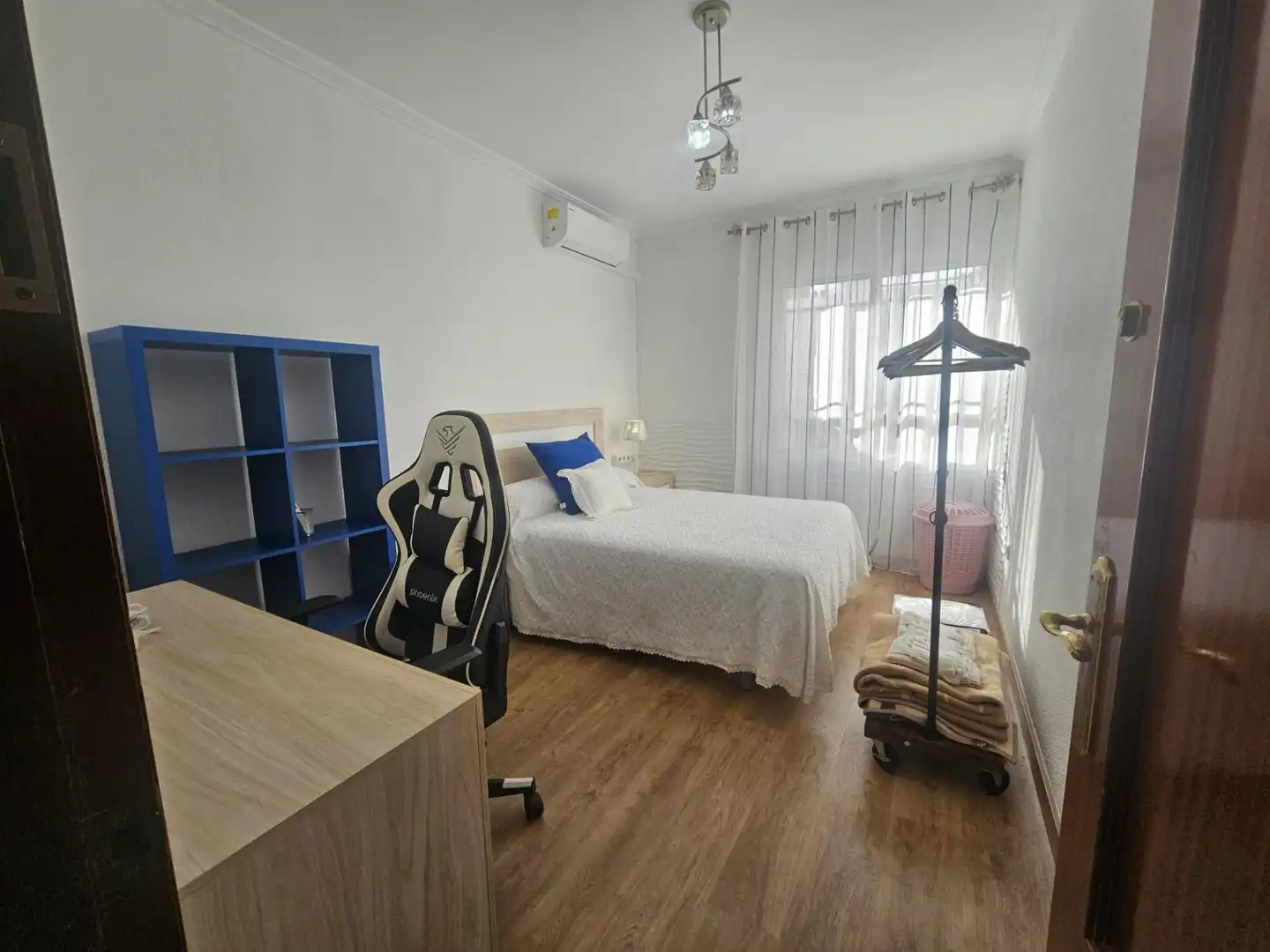 Schlafzimmer von Wohnung zur untervermieten in Cartagena mit Klimaanlage und Möbliert