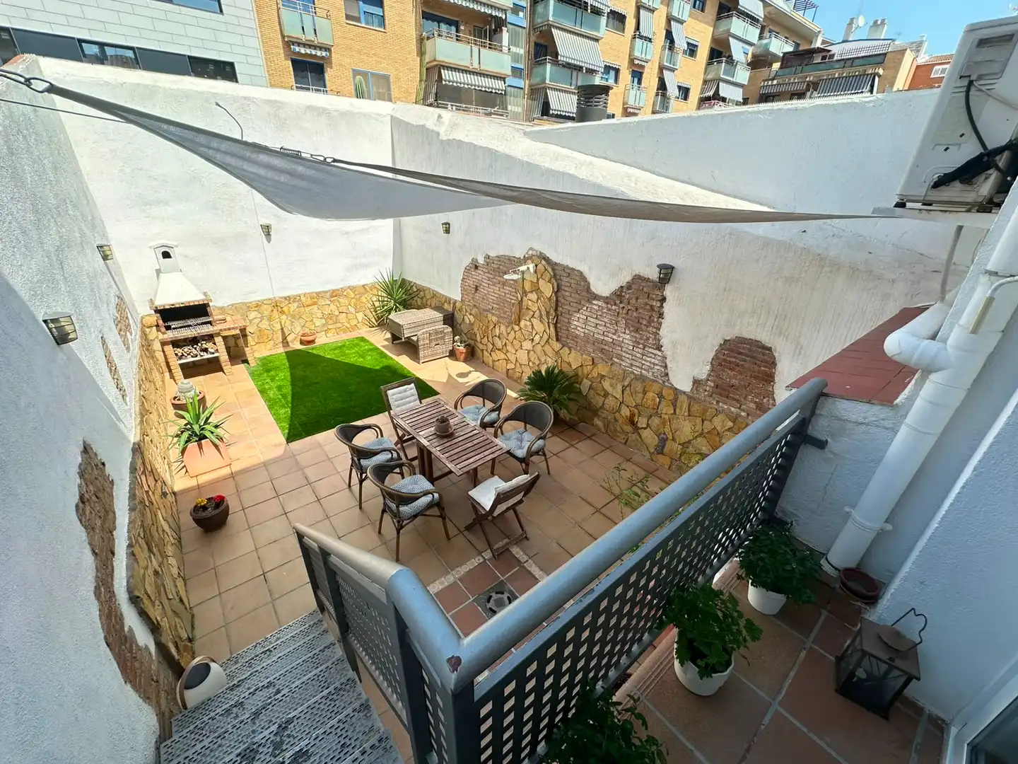 Terrace of Ground floor for sale in Badalona  with Air Conditioner, Heating and Terrace