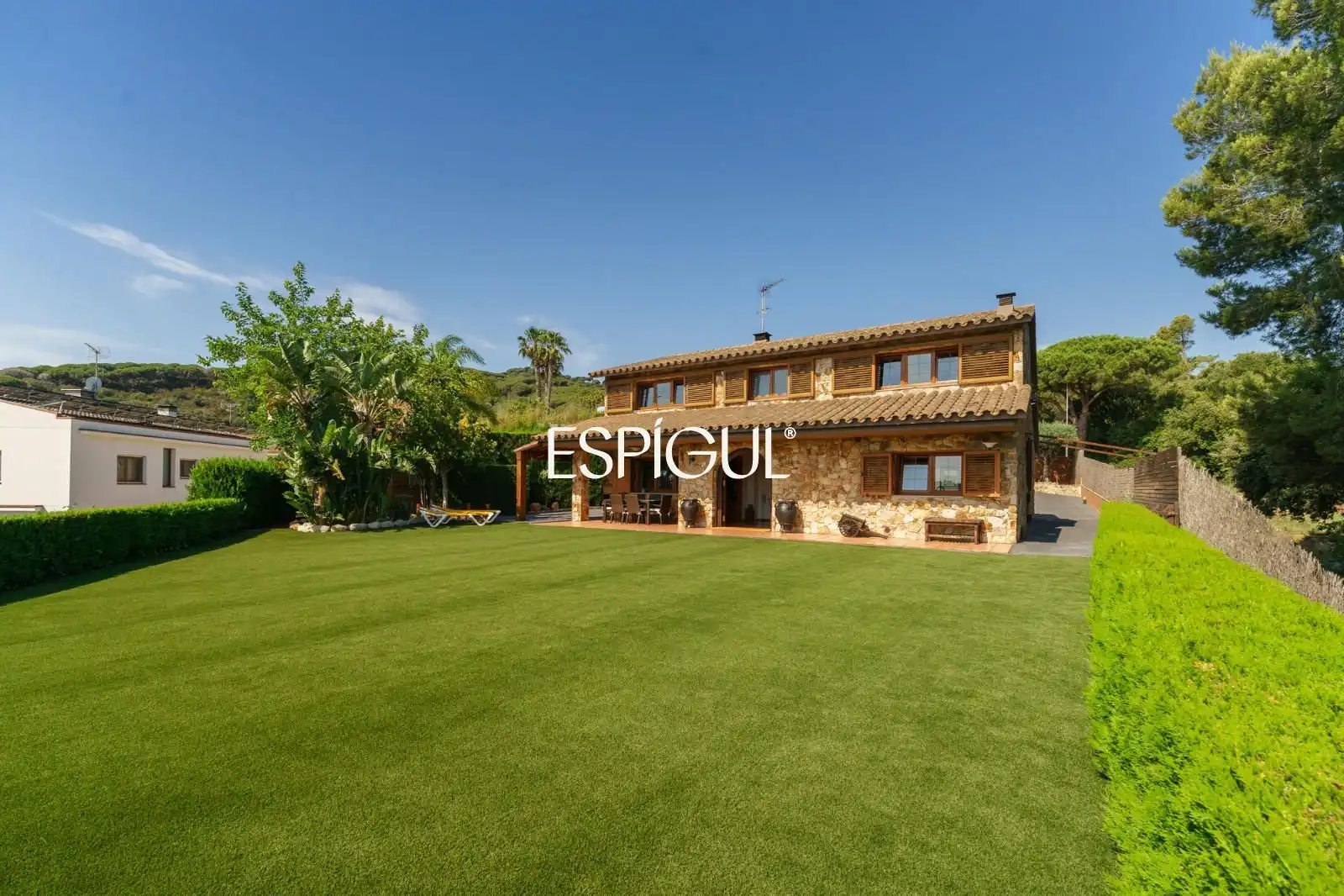 Jardí de Casa o xalet en venda en Argentona amb Calefacció, Jardí privat i Terrassa
