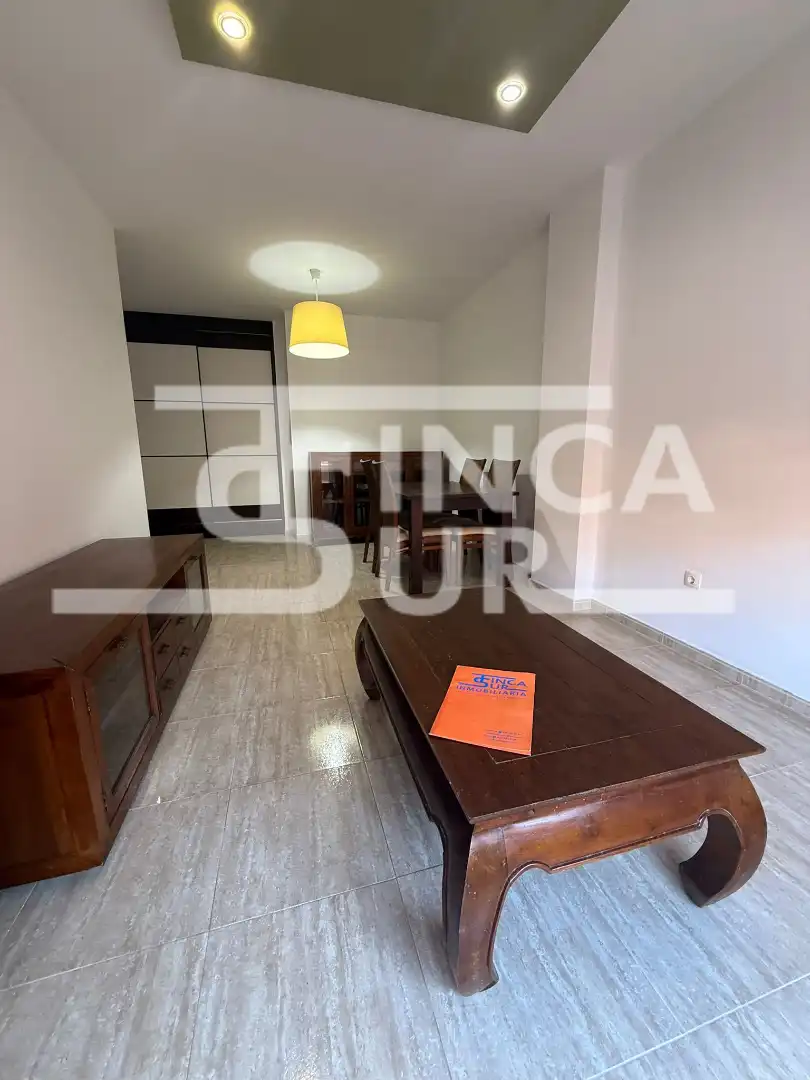 Sala de estar de Apartamento en venta en Roquetas de Mar con Amueblado, Horno y Lavadora
