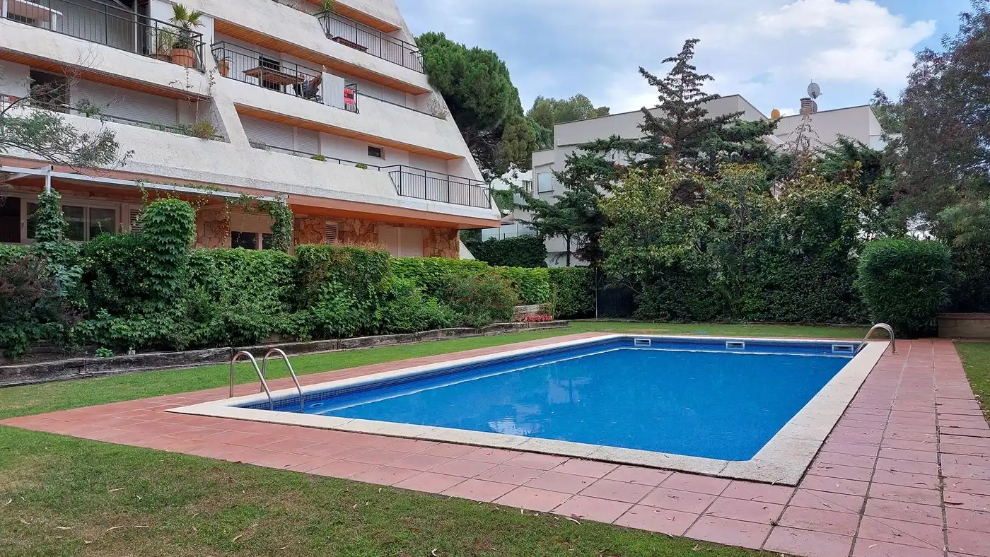 Piscina de Apartament en venda en Santa Cristina d'Aro amb Calefacció, Terrassa i Piscina