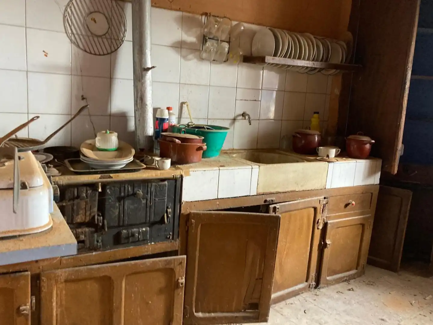 Cuina de Casa o xalet en venda en Peñarroya de Tastavins amb Balcó