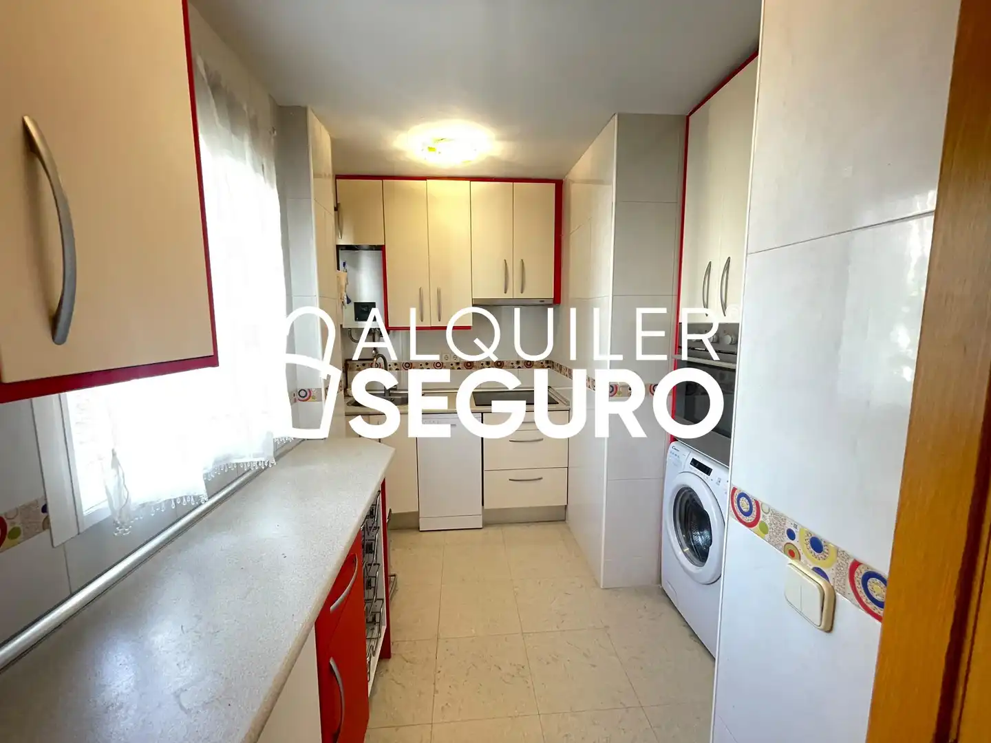 Cocina de Piso de alquiler en Madrid con Aire acondicionado, Calefacción y Amueblado