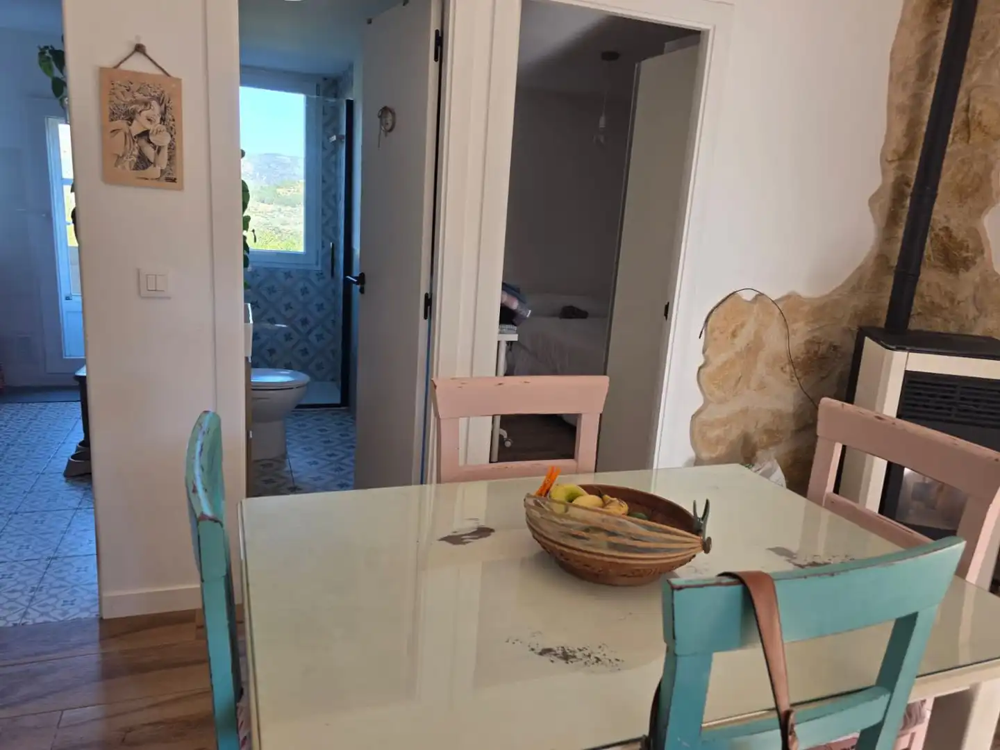 Dormitori de Casa o xalet en venda en Alfondeguilla amb Calefacció, Jardí privat i Traster