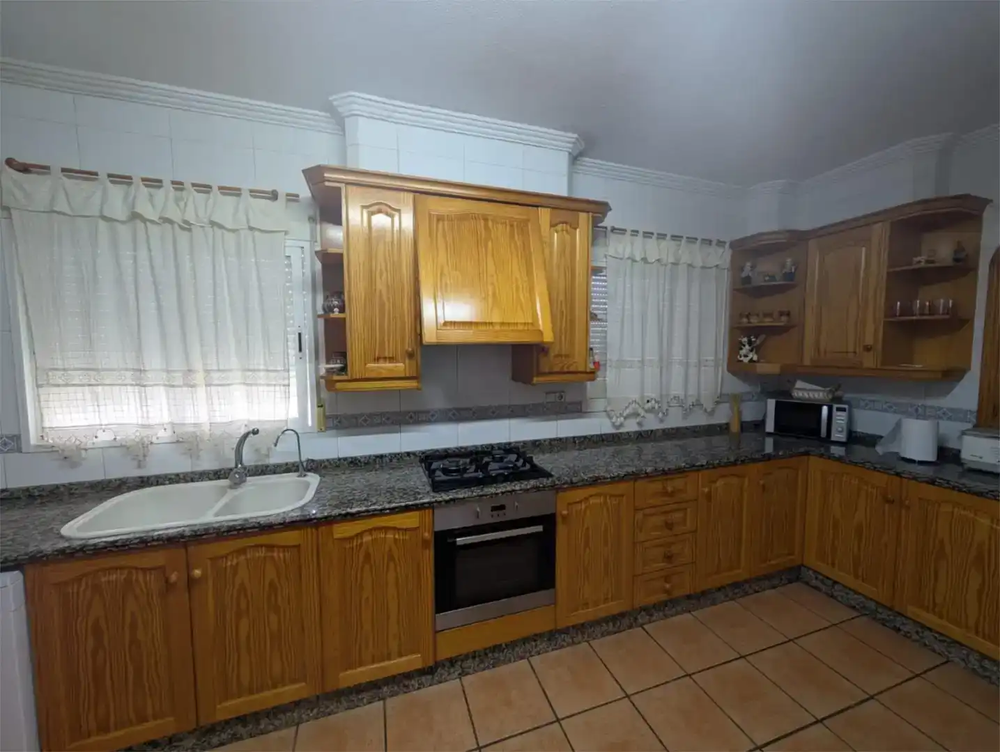 Cocina de Casa o chalet en venta en Elche / Elx con Aire acondicionado y Piscina