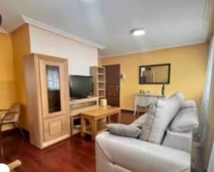 Living room of Flat to rent in Cangas   with Heating, Parquet flooring and Terrace