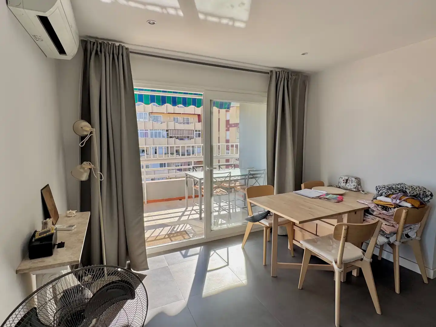 Balcony of Flat for sale in Los Boliches 