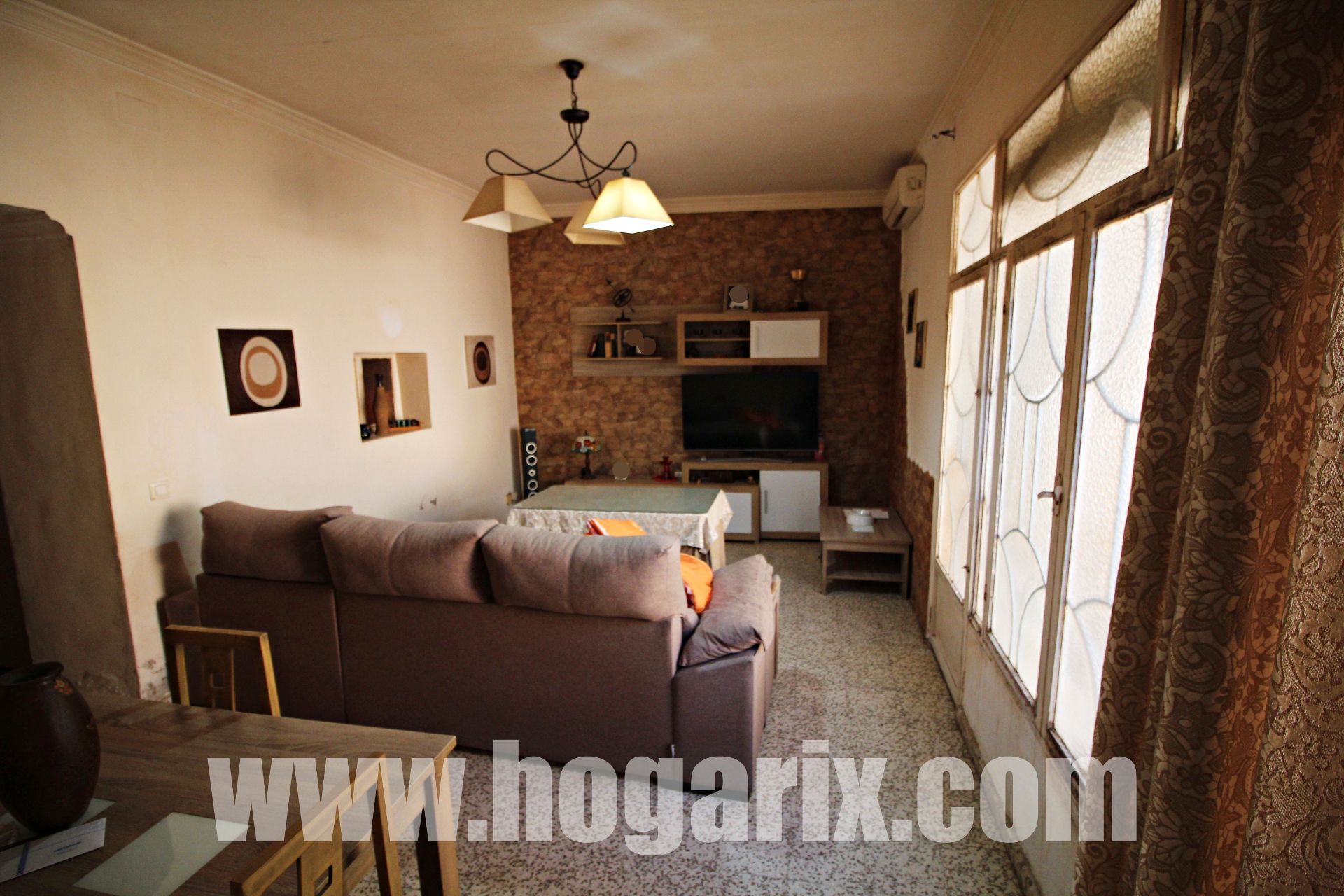 Living room of House or chalet for sale in Niebla