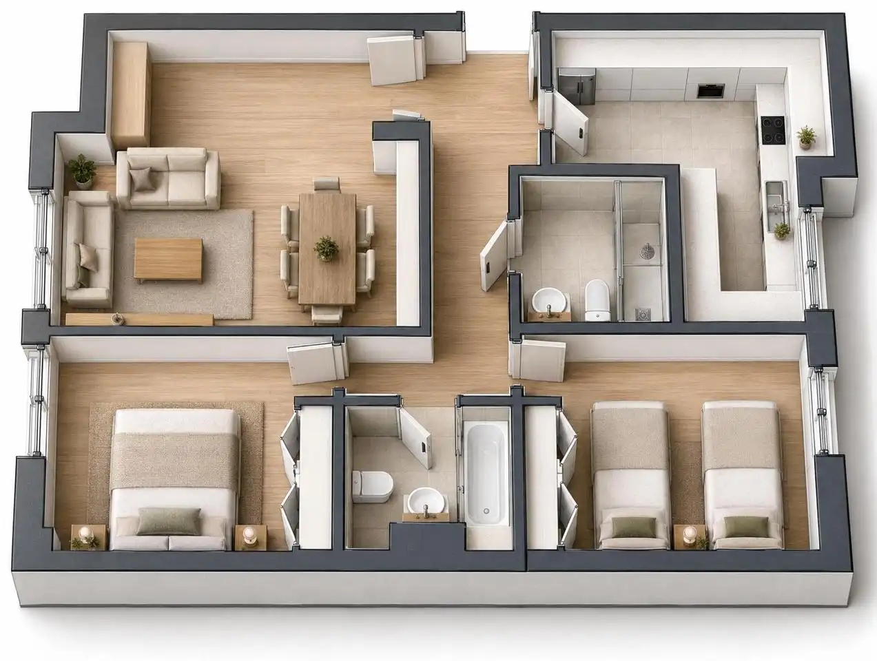Erdgeschosswohnung mit Aufzug zum Verkauf in Calle del Olivar, imagen 33