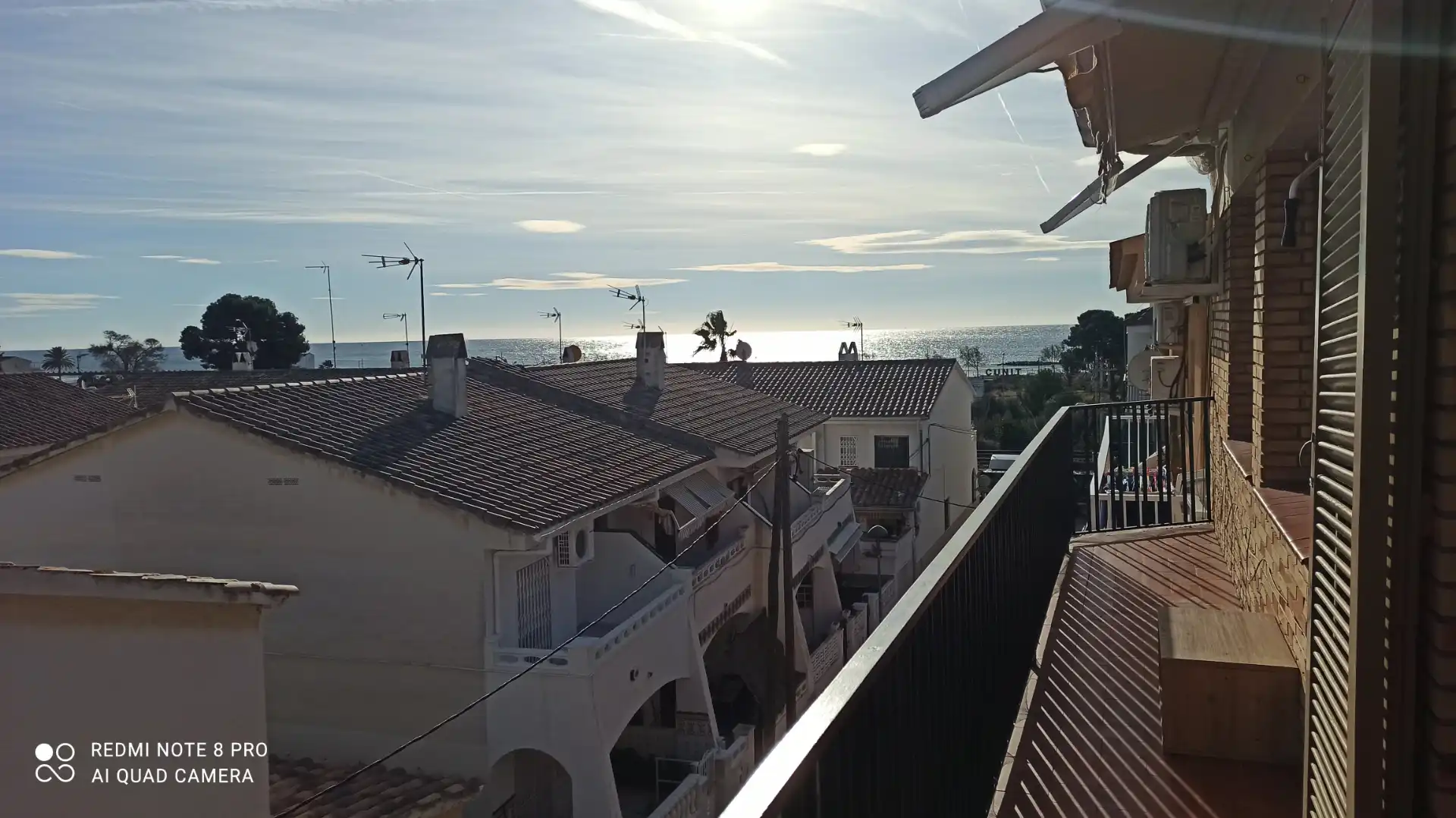 Vista exterior de Piso en venta en Cunit con Aire acondicionado, Trastero y Balcón