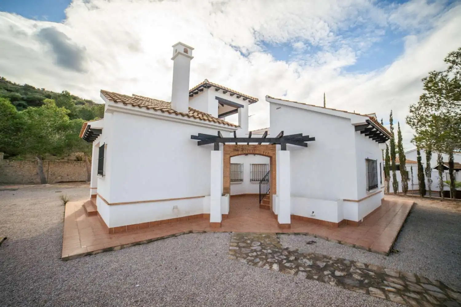 Vista exterior de Dúplex en venta en Fuente Álamo de Murcia con Terraza