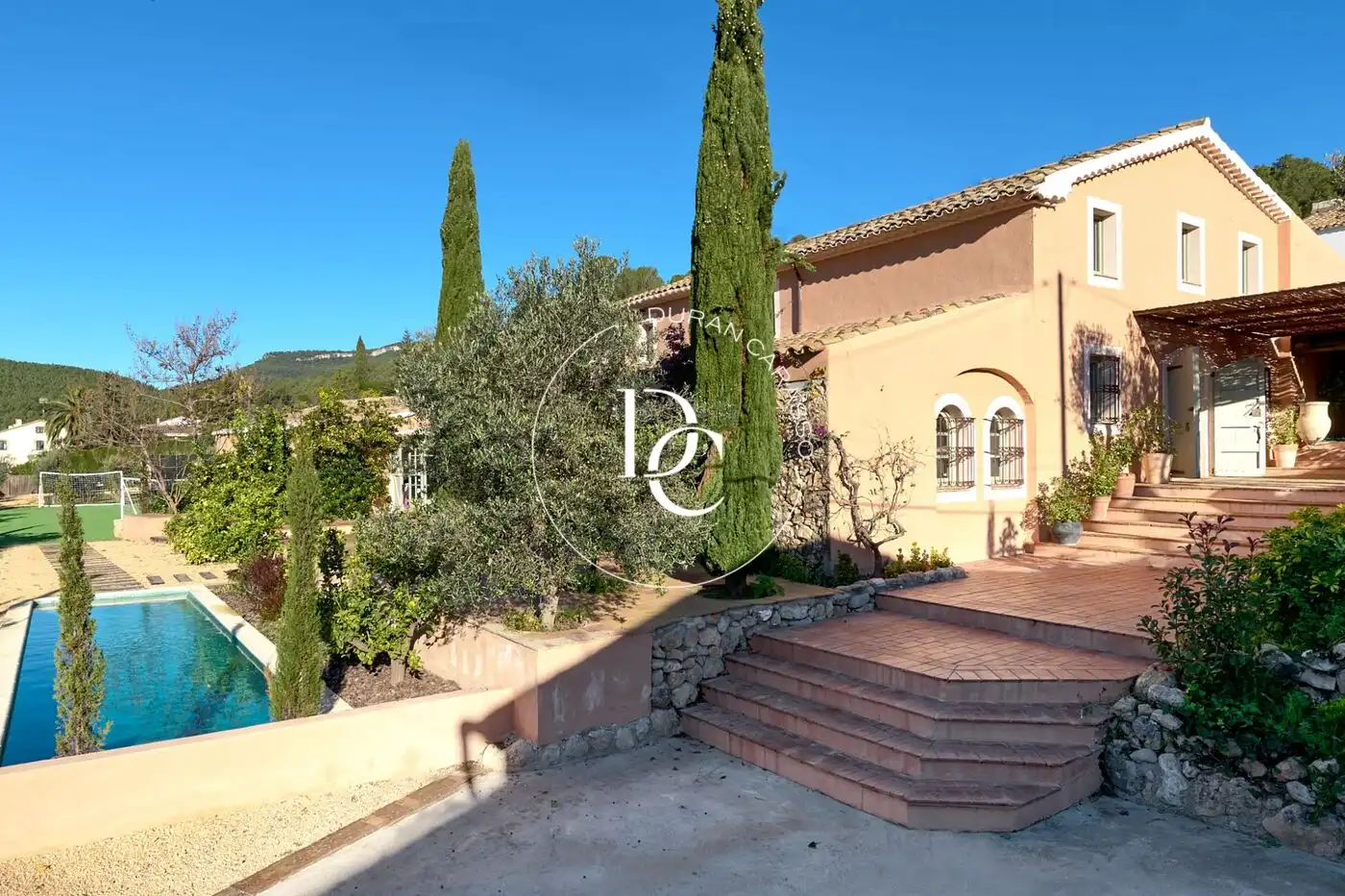 Vista exterior de Casa o chalet en venta en Torrelles de Foix con Aire acondicionado, Calefacción y Jardín privado