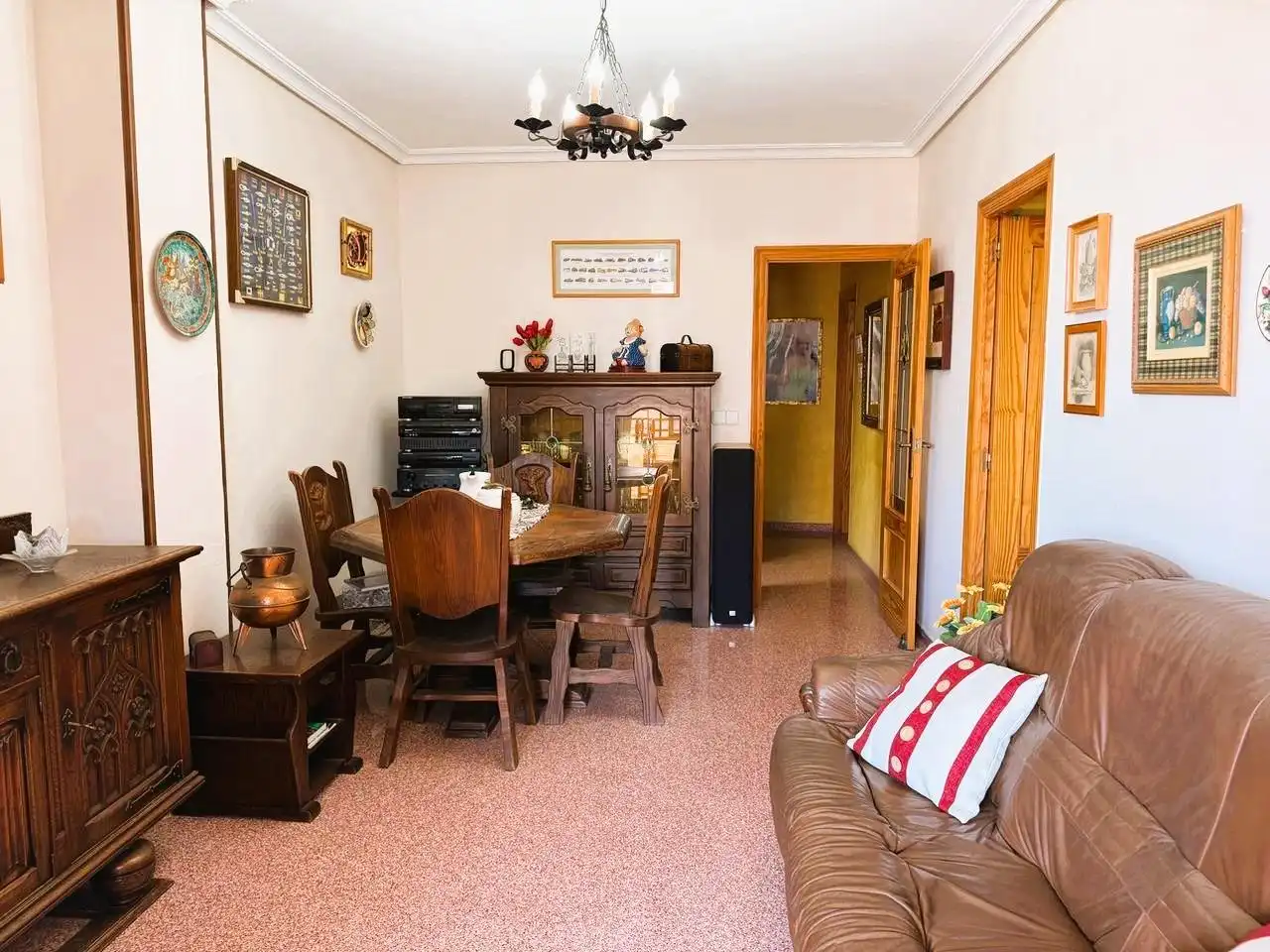 Sala de estar de Piso en venta en Elche / Elx con Aire acondicionado, Jardín privado y Terraza
