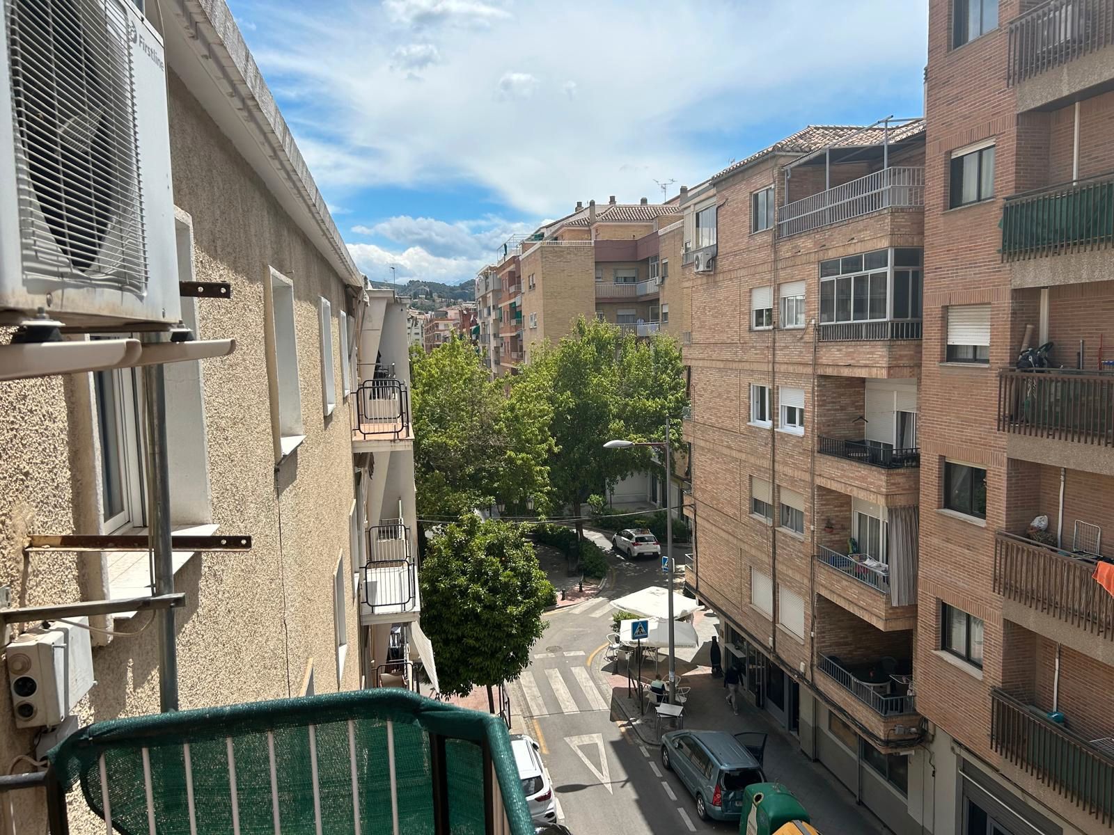 Exterior view of Flat to rent in  Granada Capital  with Air Conditioner, Furnished and Washing machine