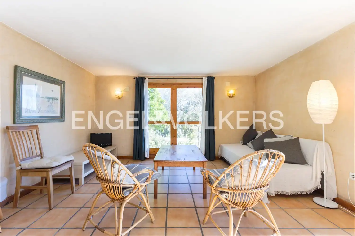 Sala de estar de Casa o chalet en venta en La Vall de Laguar con Calefacción, Jardín privado y Terraza