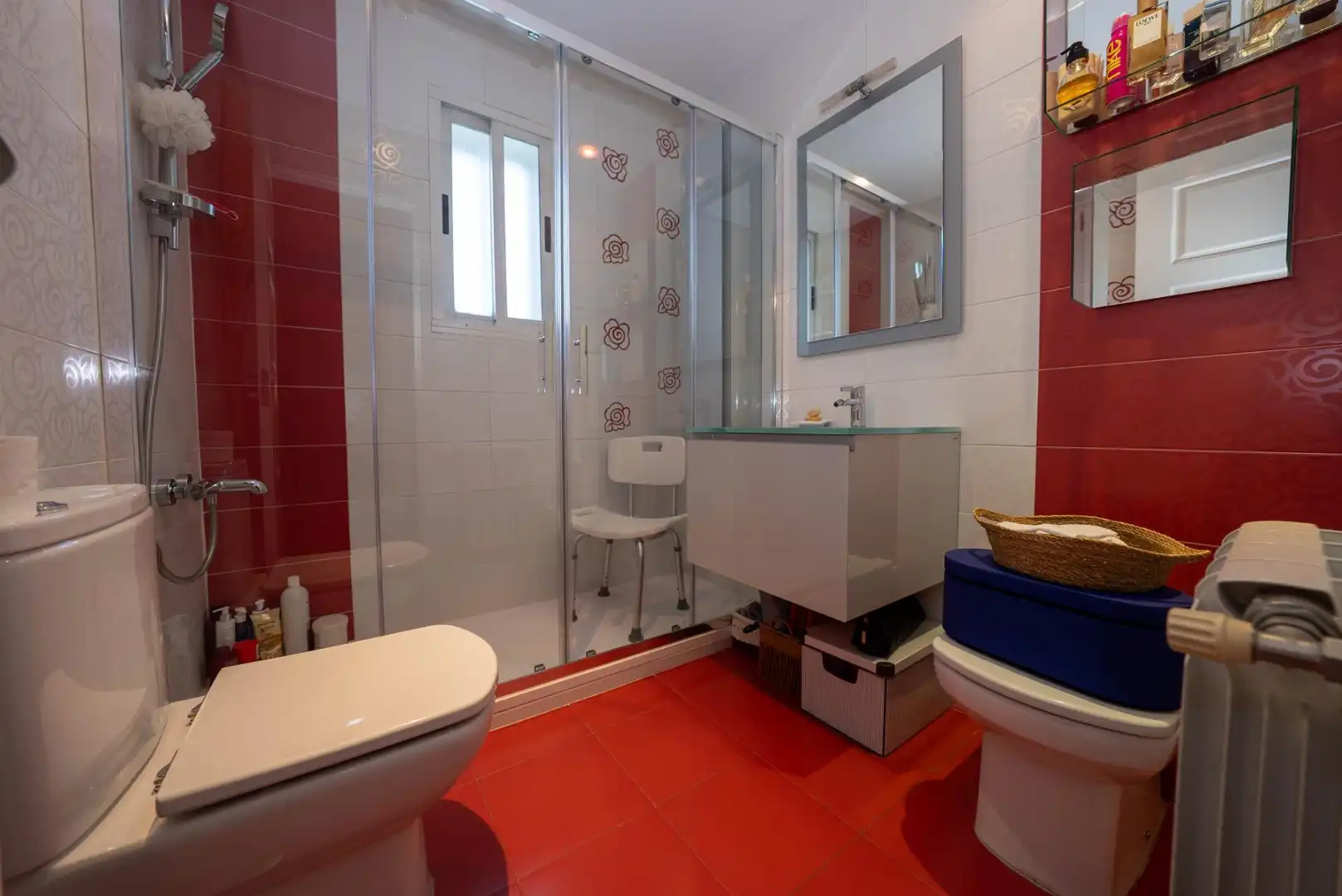 Baño de Casa adosada en venta en Leganés con Aire acondicionado, Calefacción y Jardín privado