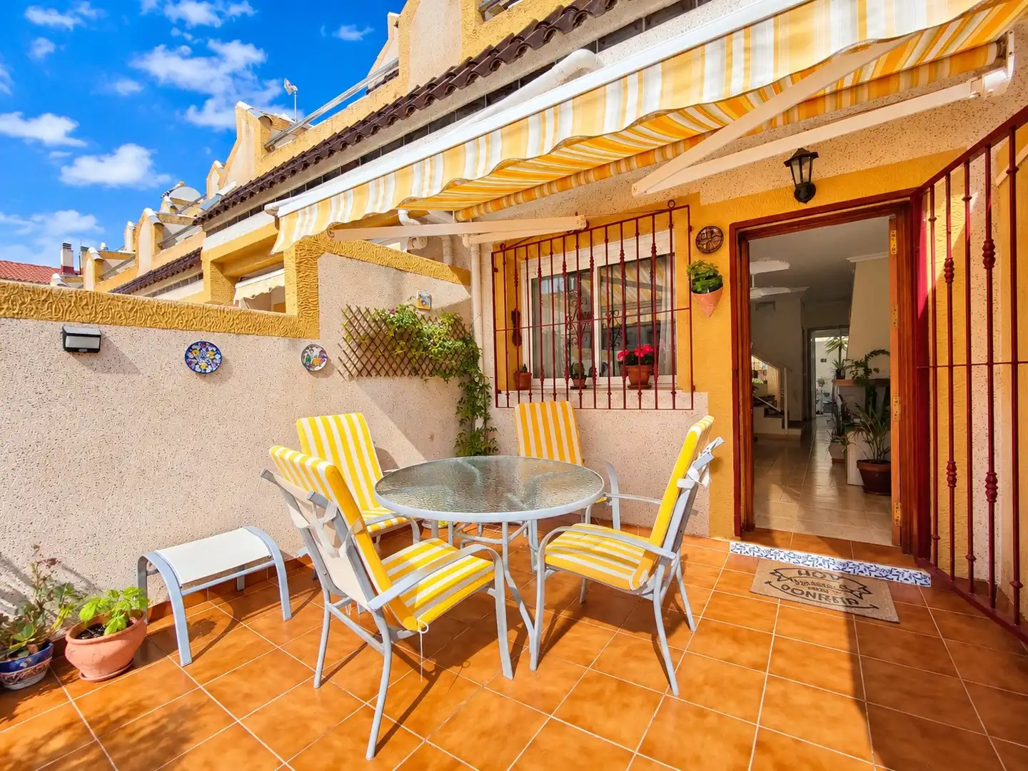 Terrassa de Casa adosada en venda en Orihuela Costa
