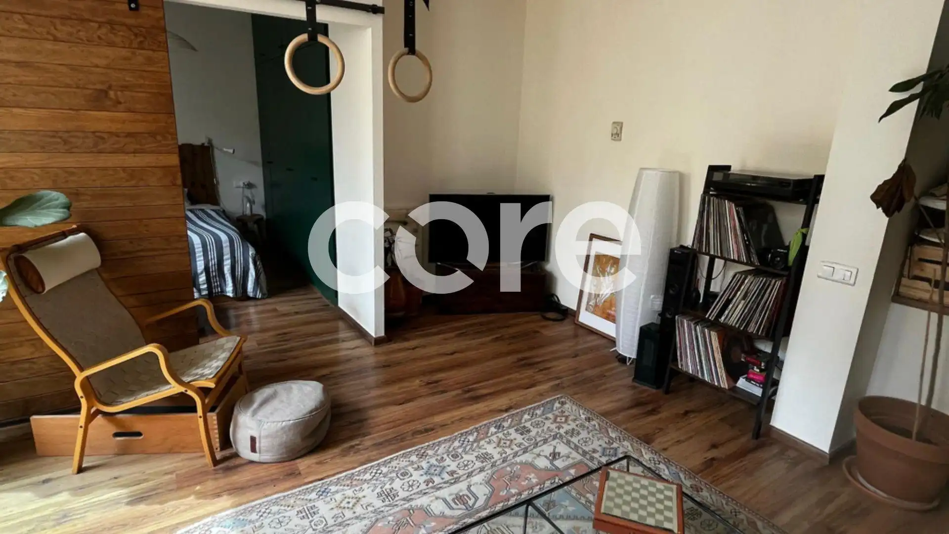 Sala d'estar de Loft en venda en Barcelona amb Aire condicionat, Calefacció i Parquet