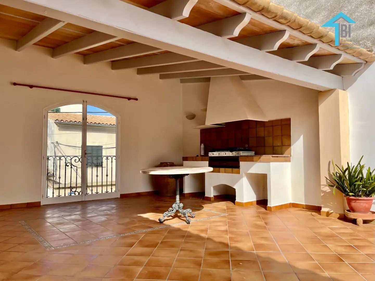 Cuina de Casa o xalet de lloguer en Campos amb Aire condicionat, Calefacció i Jardí privat