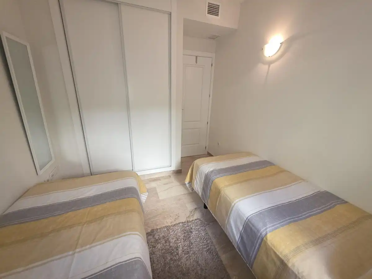 Schlafzimmer von Wohnungen zum Verkauf in Mijas mit Klimaanlage, Heizung und Terrasse