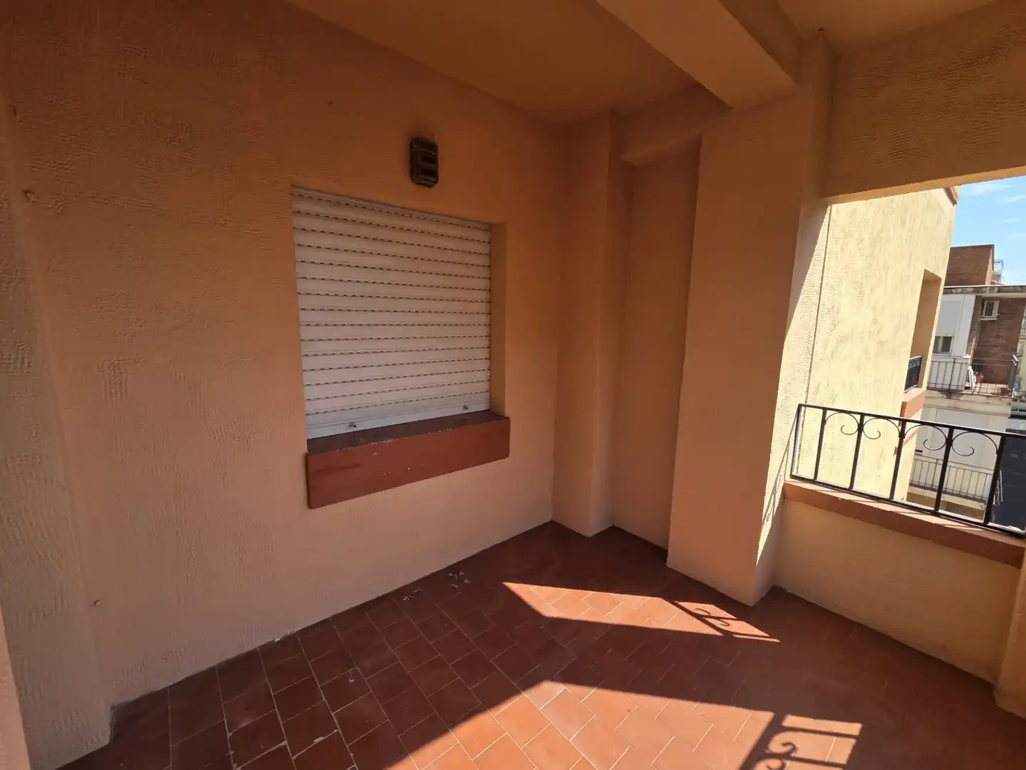 Balcony of Flat for rent in Badajoz  with Air Conditioner, Heating and Terrace