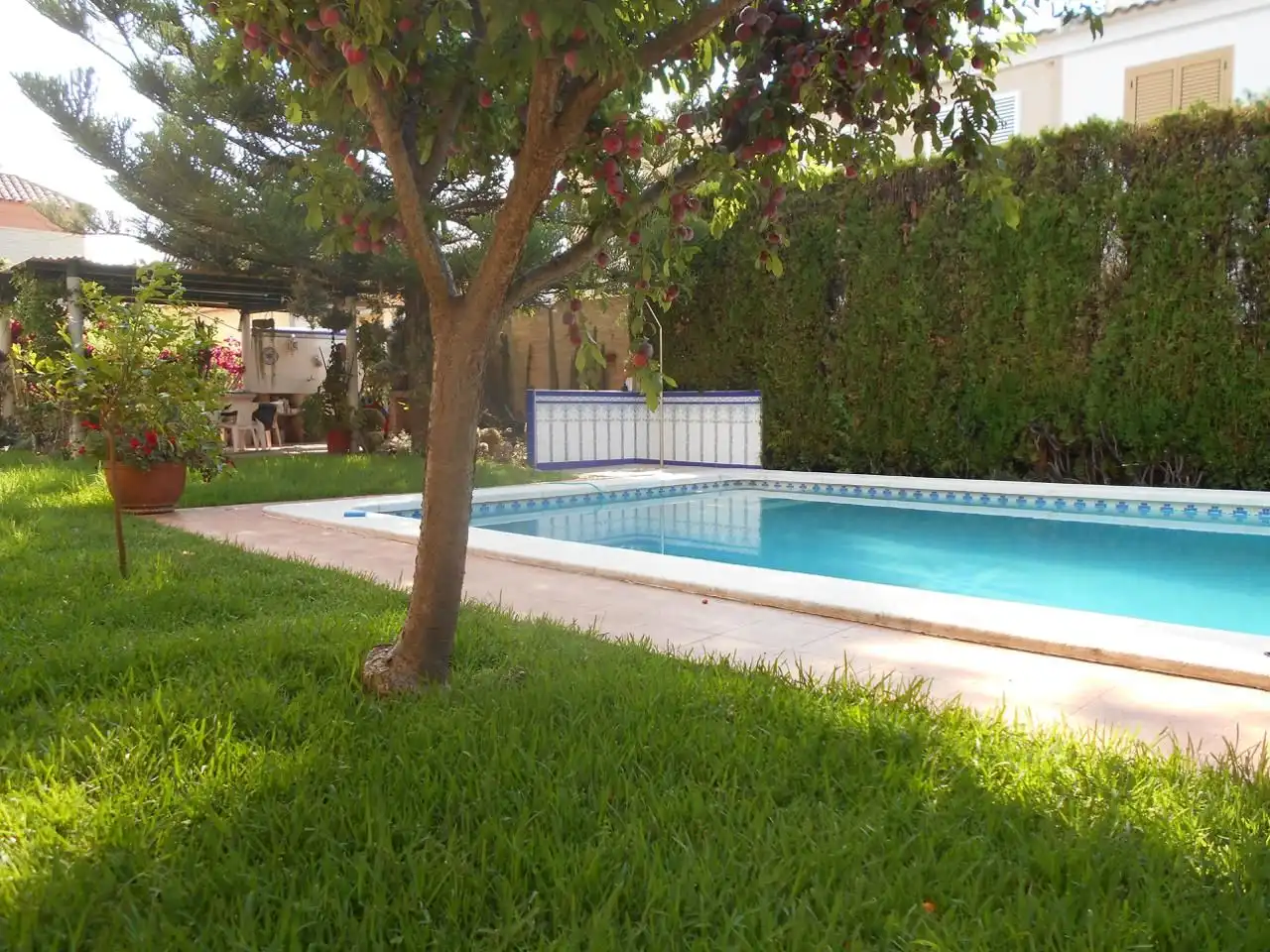 Swimming pool of Houses for sale in Burriana / Borriana  with Air Conditioner, Private garden and Terrace