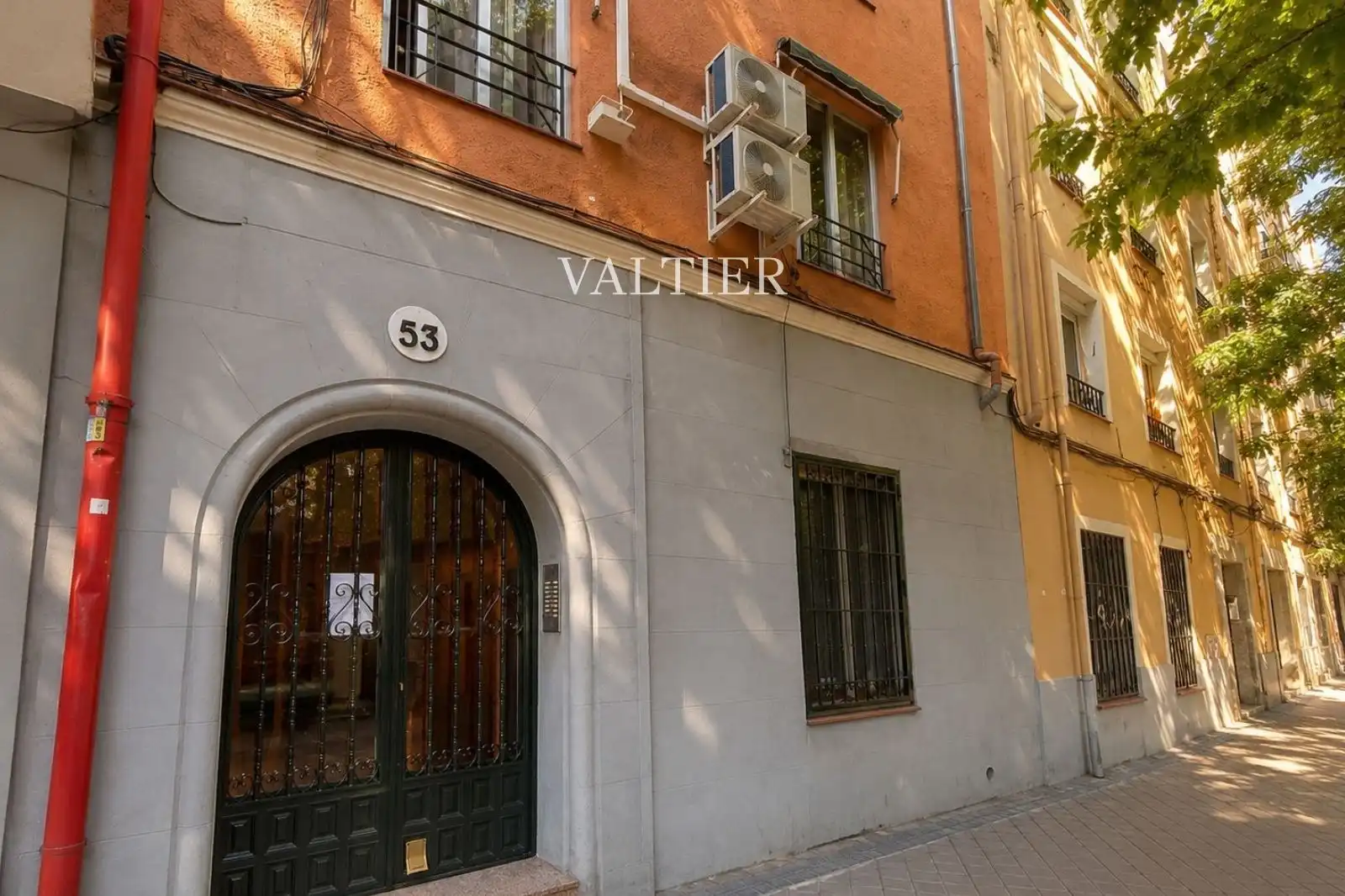 Vista exterior de Pis de lloguer en Madrid amb Aire condicionat, Calefacció i Moblat