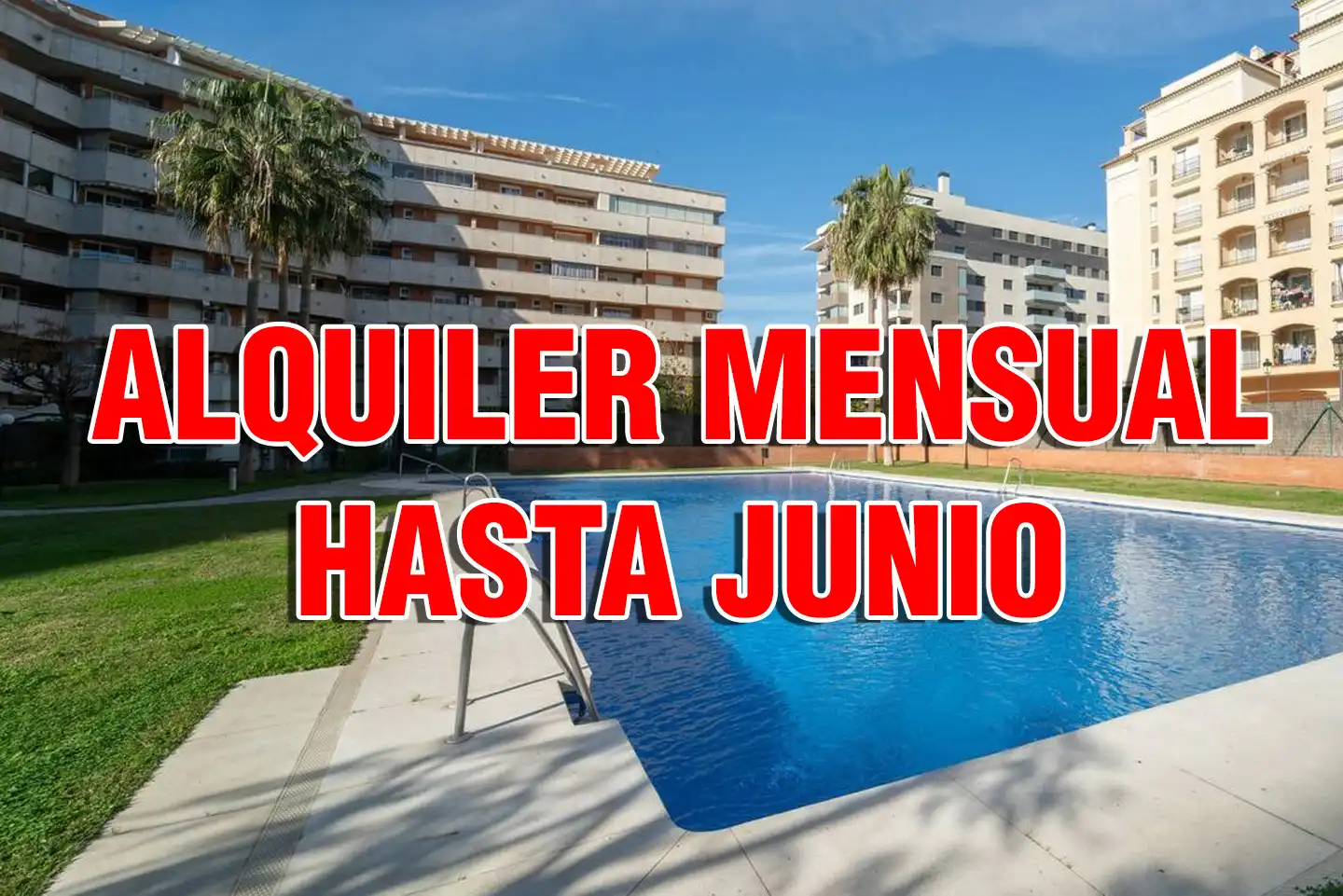 Piscina de Apartament de lloguer en Estepona amb Terrassa, Moblat i Forn