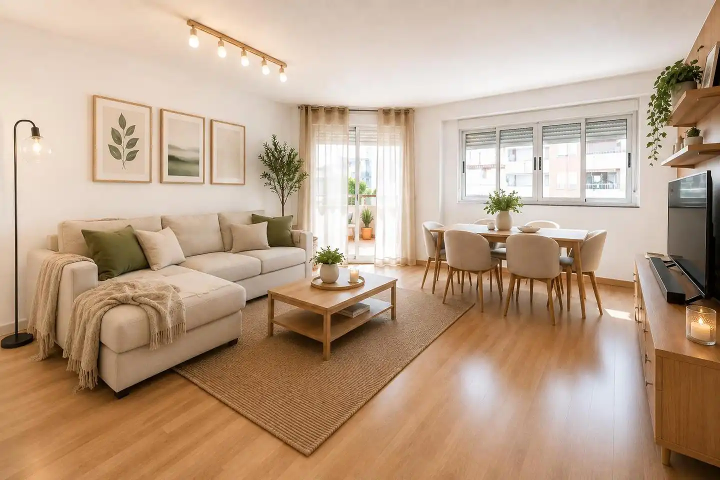Sala de estar de Piso en venta en Móstoles con Calefacción y Terraza