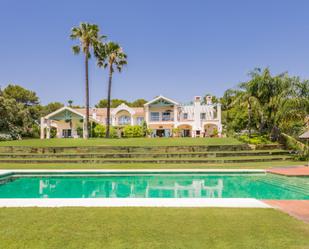 Garden of House or chalet to rent in Sotogrande  with Air Conditioner, Terrace and Swimming Pool