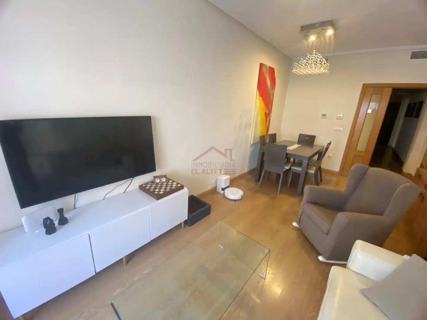 Sala de estar de Piso en venta en Elche / Elx con Aire acondicionado, Calefacción y Horno