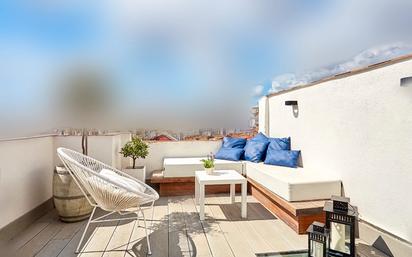 Terrace of Attic for sale in  Madrid Capital  with Air Conditioner, Heating and Terrace