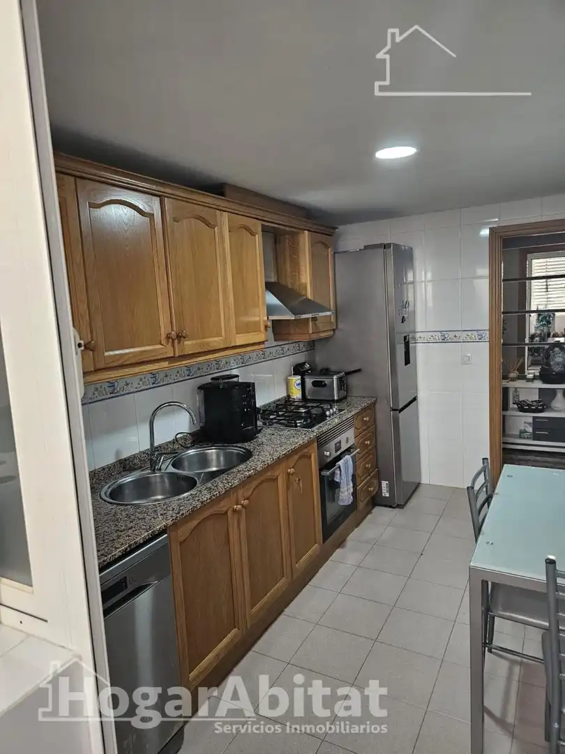 Cuina de Àtic en venda en Castellón de la Plana / Castelló de la Plana amb Aire condicionat, Calefacció i Terrassa