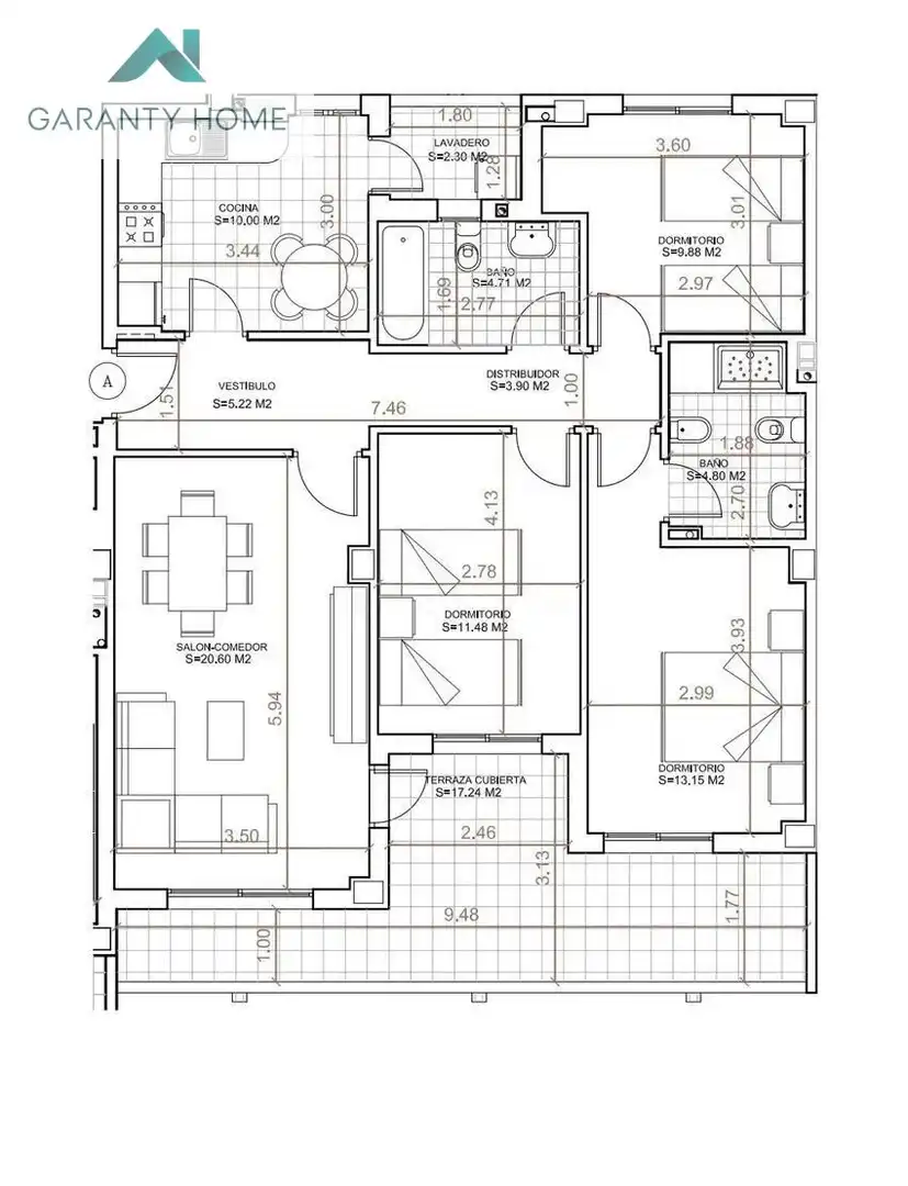 Piso de alquiler en Fuengirola con Aire acondicionado, Jardín privado y Terraza