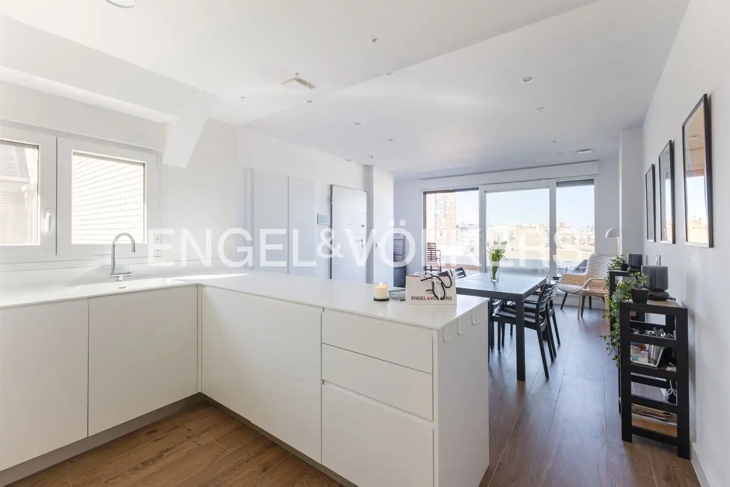 Cocina de Ático en venta en Valencia con Aire acondicionado, Calefacción y Terraza