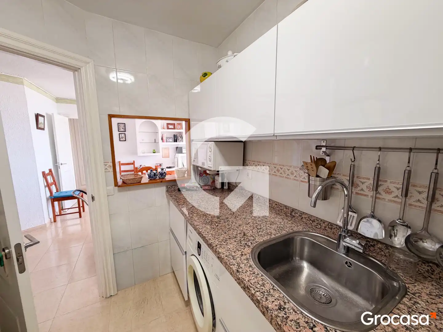Cocina de Piso en venta en Benalmádena con Aire acondicionado, Jardín privado y Terraza